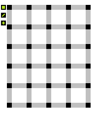 A template for a 5x6 field
